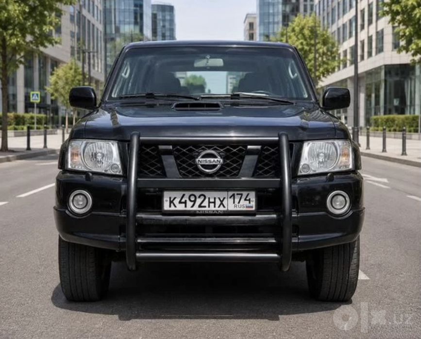Защита бампера Nissan Patrol Y60 61 62 Titan