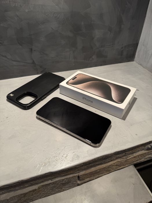 КАТО НОВ Iphone 15 Pro  Max 1TB Natural Titanium