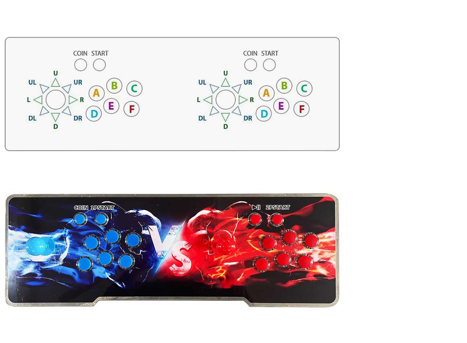 26800 игри Домашна аркадна конзола 3D - нова  Pandora's BOX 63 см