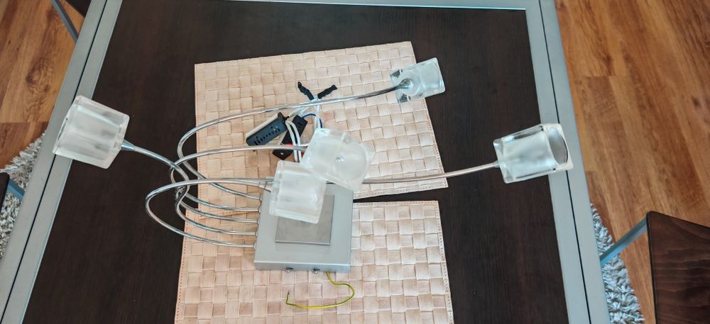 Полилей/лампион с 5 чашки