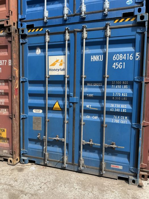Контейнер hc 40 футовый. новый 12 метров высота 2.90