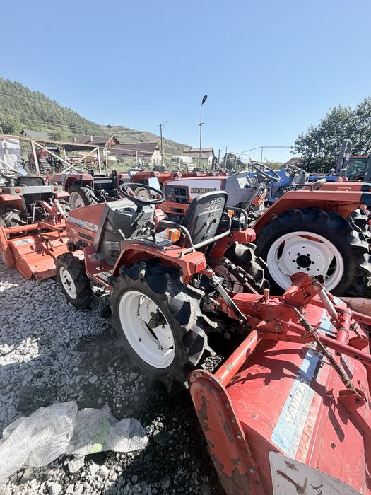 Yanmar  KE-3 4x4 – Tractor Jappnez  cu freza de sol