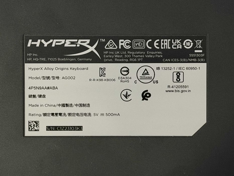 Kingston HyperX Origins Alloy