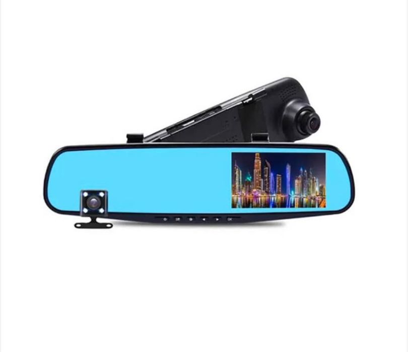 Огледало с вграден видеорегистратор + камера за заден ход