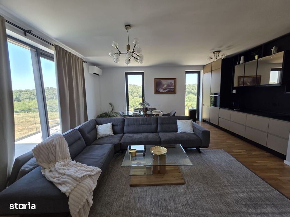 Baneasa  The Ivy Apartament 4 Camere Mobilat Lux Parcare