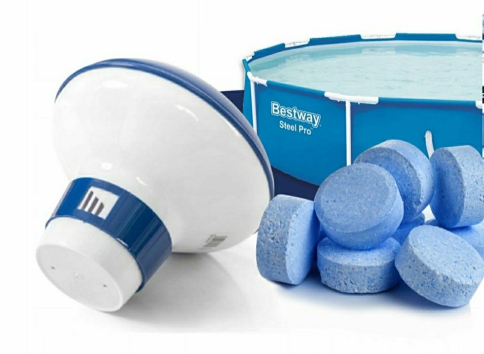 Химия для бассейна. Хлор таблетки