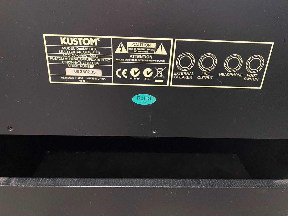 Amplificator combo chitara Kustom 35DFX