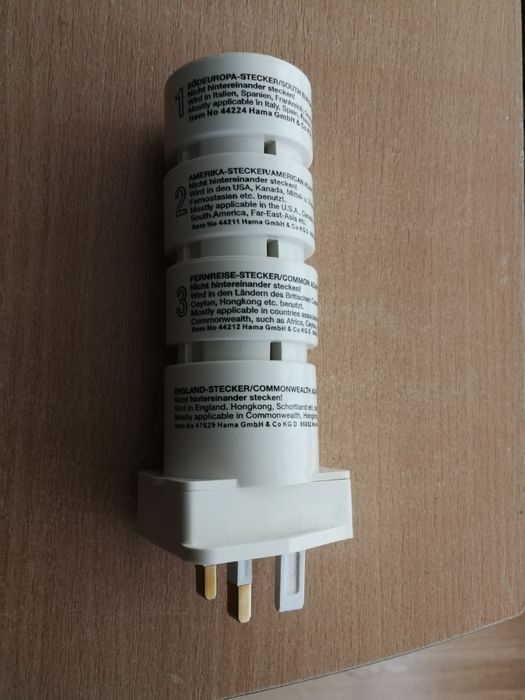 Set adaptoare prize HAMA