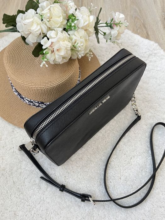 Michael Kors Guess Liu jo дамска чанта от естествена кожа сафиано