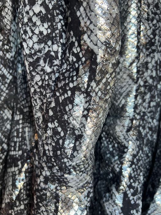 Michael Kors рокля коприна и метални нишки