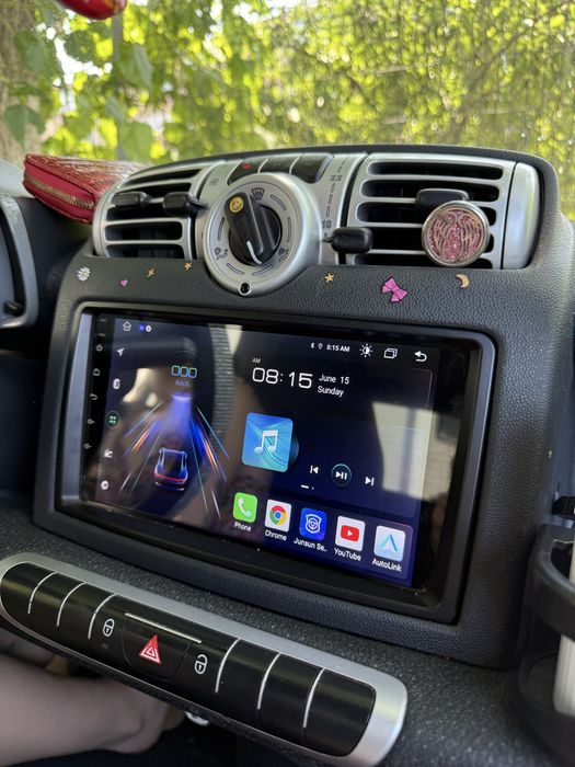 Navigatie Android  Smart For Two 2 Carplay Android Auto + Camera