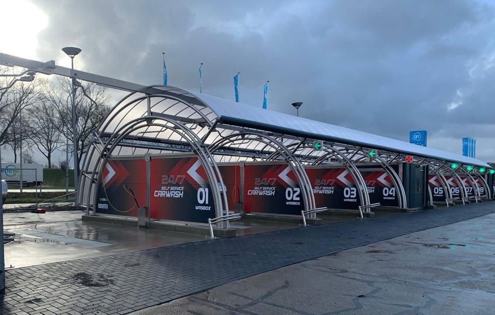 Spalatorie auto self , structura, fundație, betoane,plata cu cardul