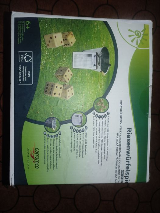 Игра градинска със зарчета