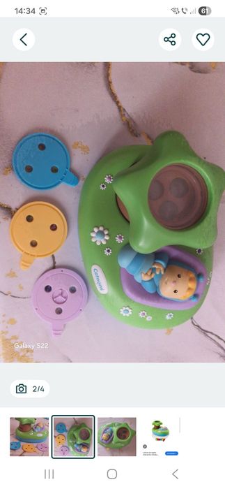 Proiector muzical bebelusi