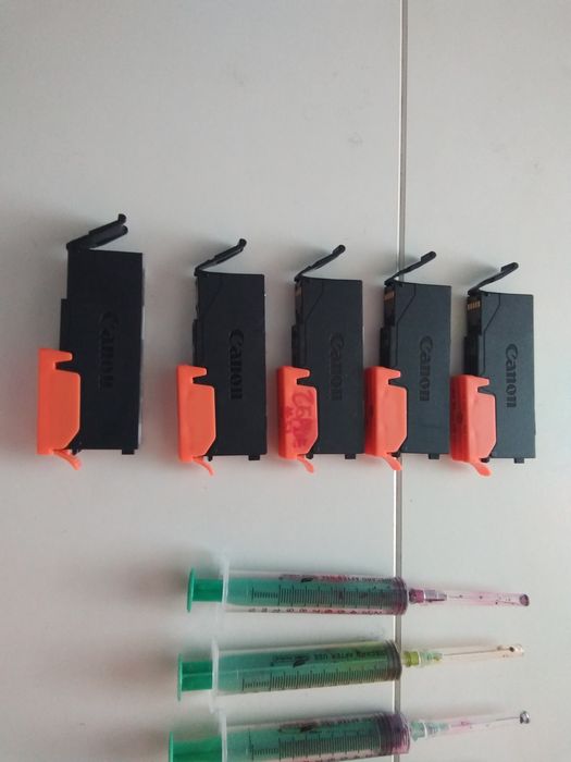 Празни касети за принтери канон-за презареждане в домашни условия