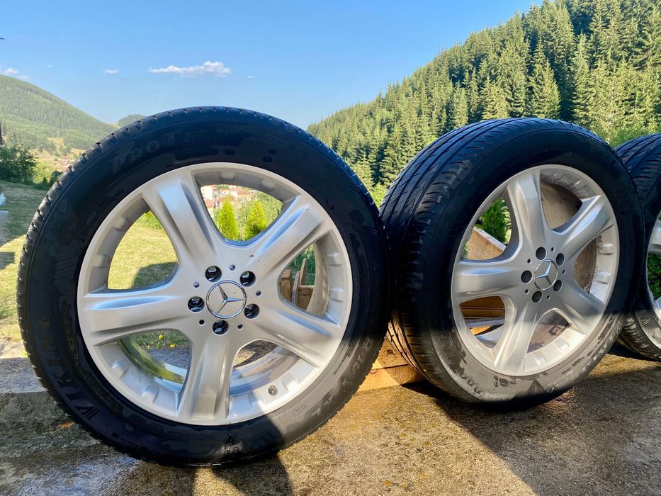 Джанти с летни гуми за Mercedes ML