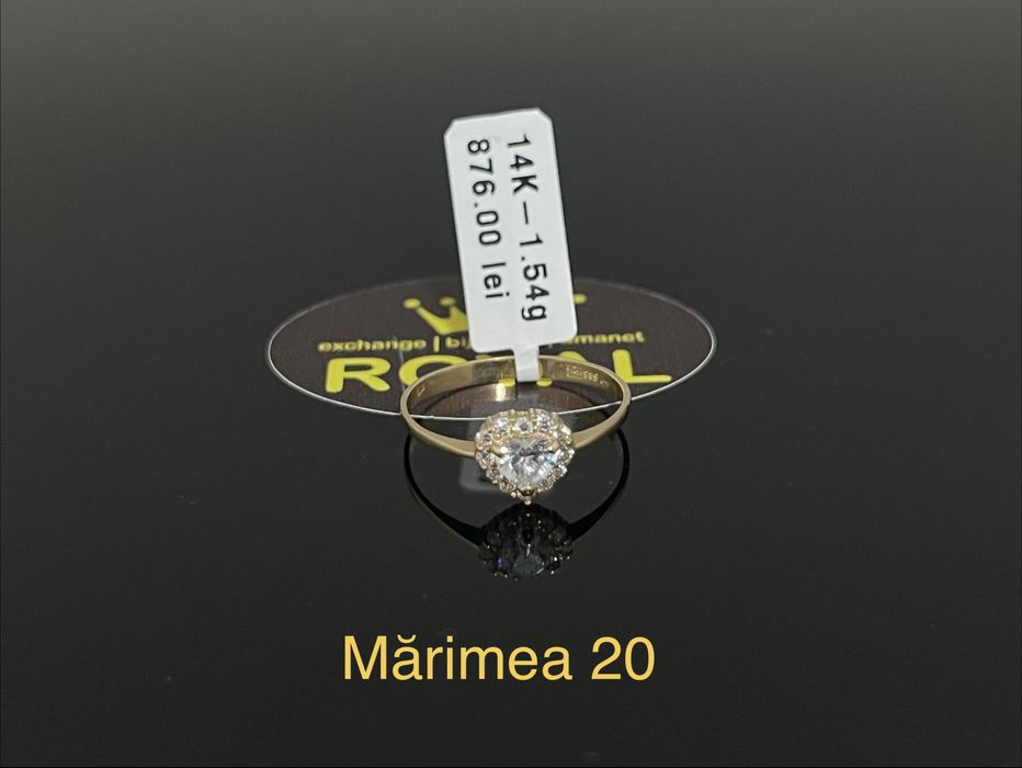 Bijuteria Royal CB : Inel dama aur nou 14k 1,54gr