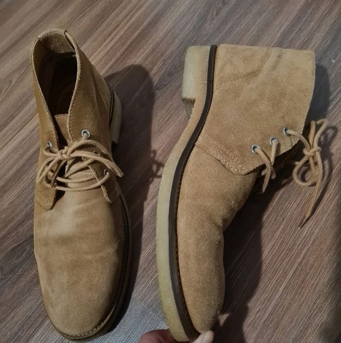 Ghete piele întoarsă barbati 43 Mango