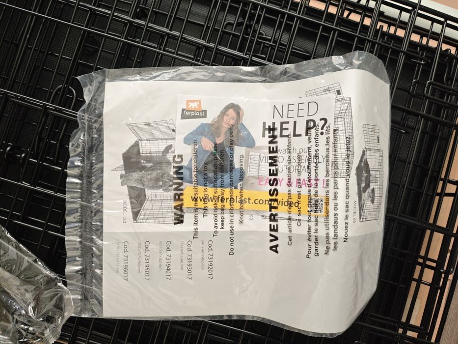 Ferplast DOG-INN 60 метална клетка за домашен любимец (куче/котка)