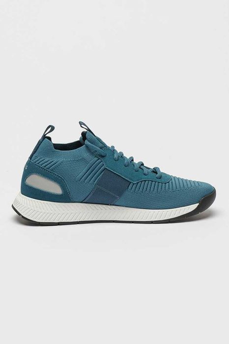 Обувки BOSS Titanium Run Спортни обувки с велур Размер 43