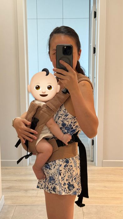 Эргорюкзак слингомама с рождения