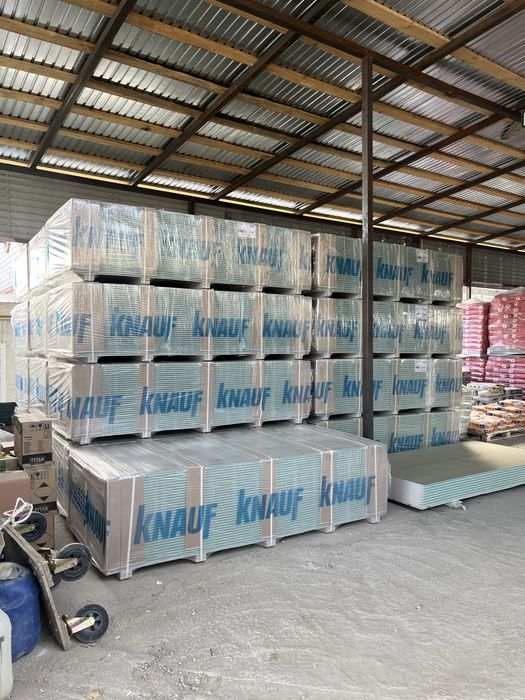 Гипсокартон Knauf ПО ОПТОВЫМ ЦЕНАМ