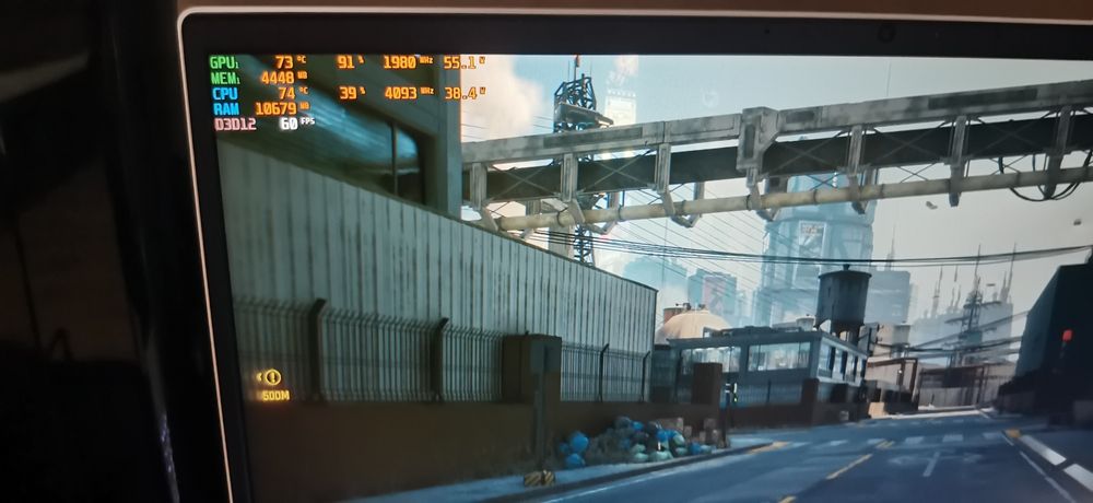 Лаптоп HP Victus 15 i5 12450h (8/12) RTX 4050 16 RAM 512SSD