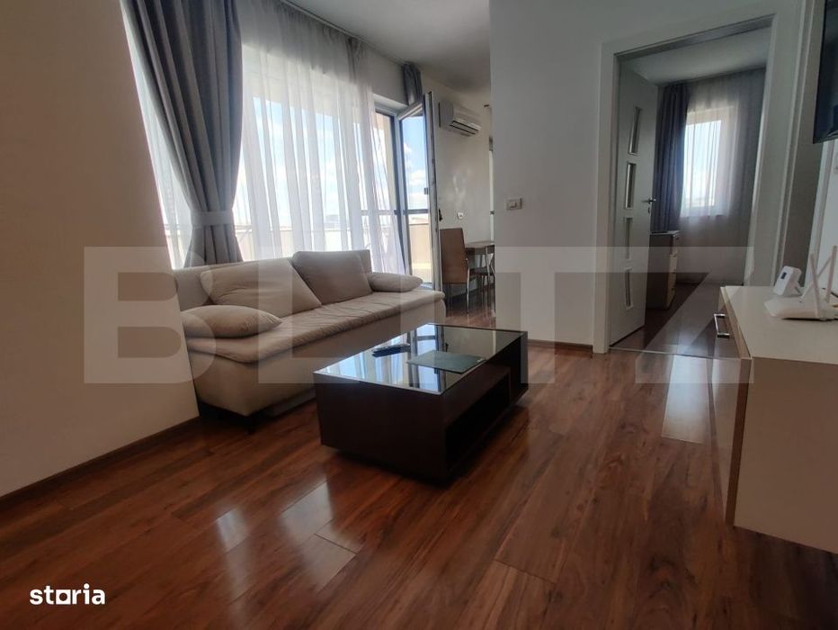 Apartament 2 camere, bloc nou, terasa cu vedere panoramica