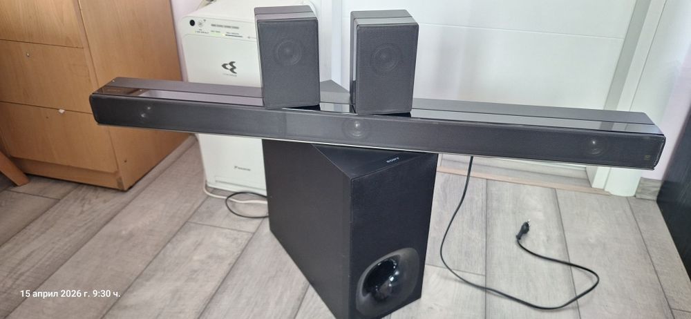 Soundbar Sony ZF9 series със съраунд колони SA-Z9R