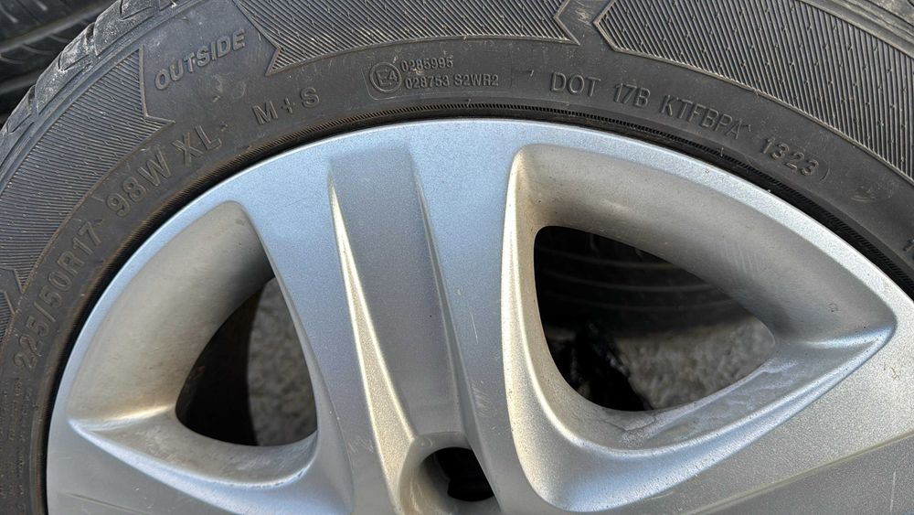 Jante Opel Astra R17 Structurale + capace Anvelope ca noi 225/50/R17