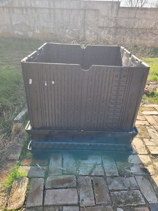 Lada depozitare pliabilă cu capac