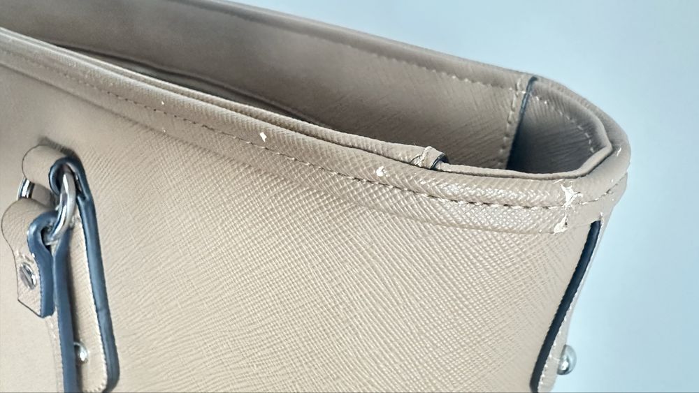 Geantă Liu Jo Tote Bej – Set Complet (Eșarfă + Dustbag) – Preț Redus