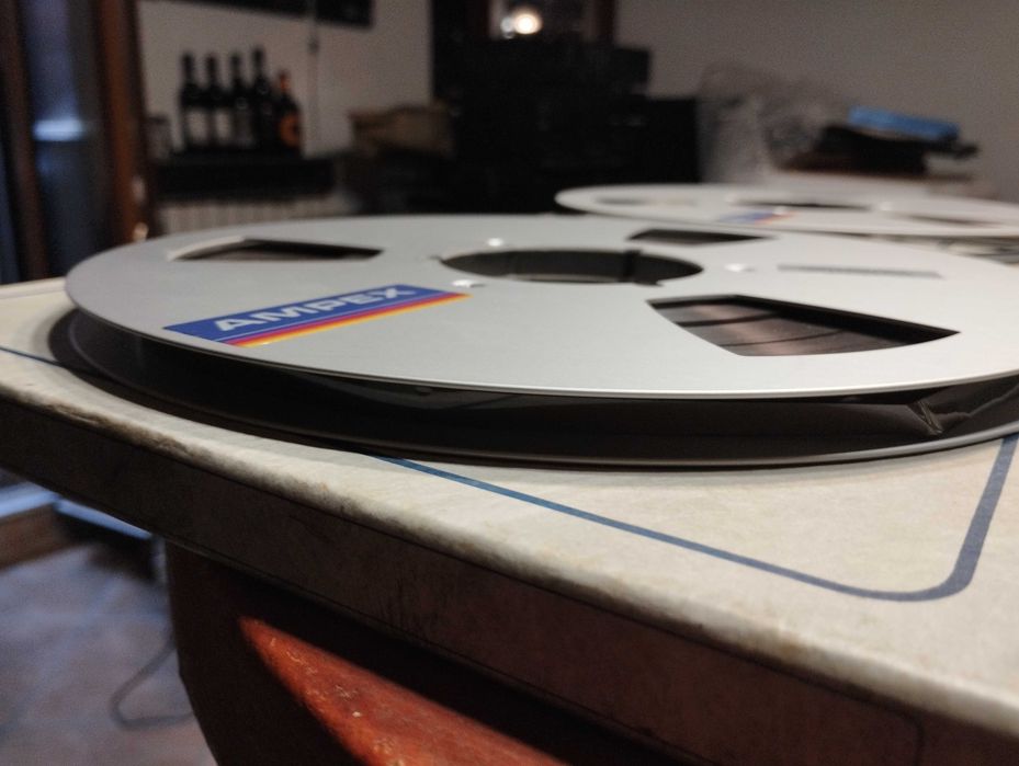 Bobine aluminiu AMPEX 26 cm – în stare foarte bună, netestate