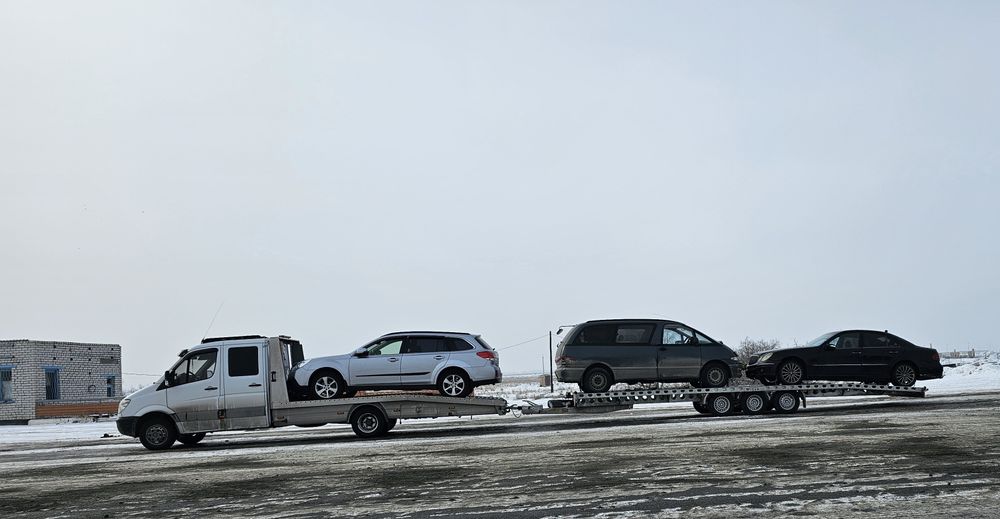 Мерседес спринтер эвакуатор с прицепом!