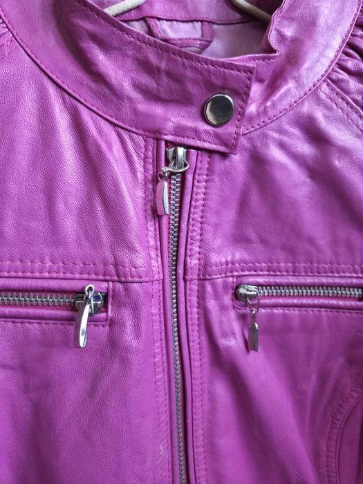 Куртка кожаная! Размер 44-46