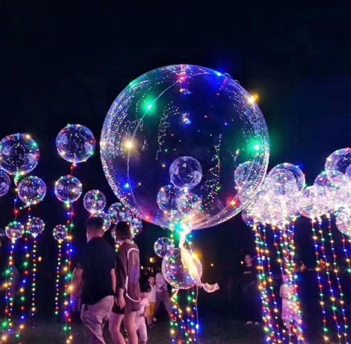 Свечащие шары Бобо шары