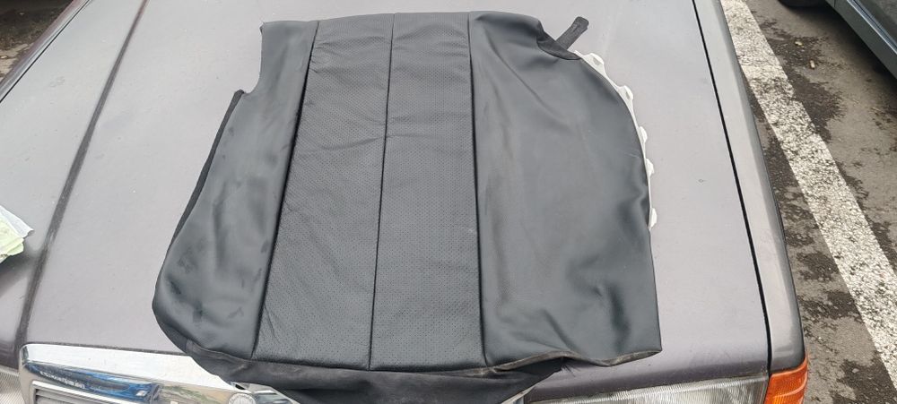 Lot piese mercedes w210 volan sport piele mahon lemn cotiera placute