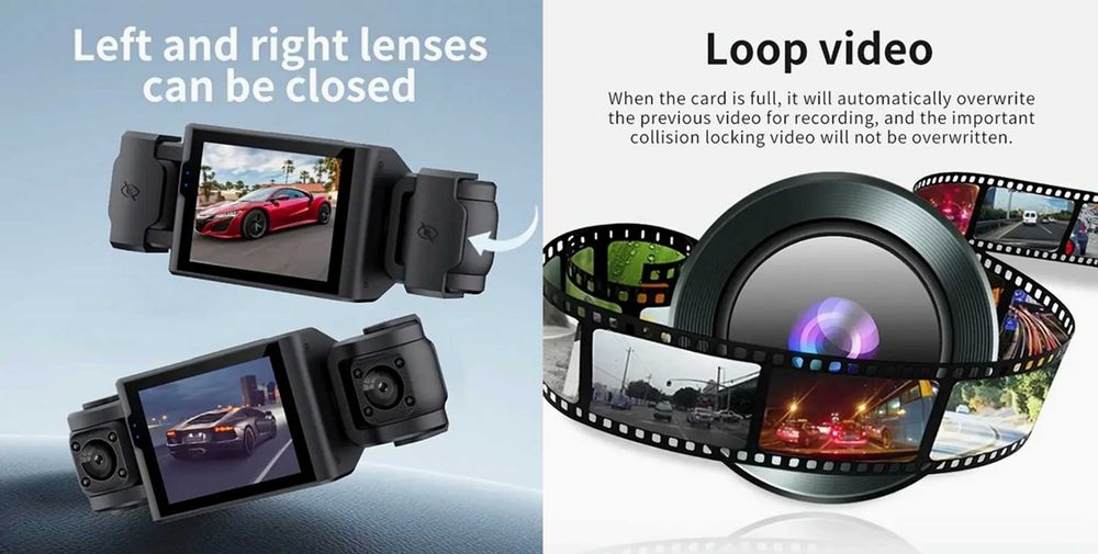 4 Camere masina 1080P. Vizualizare 360 grade.Nou ambalata