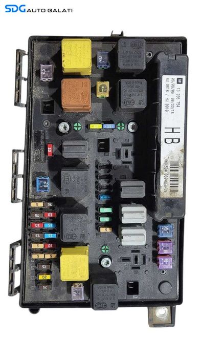 Panou Tablou Relee Sigurante Opel Zafira B 1.7 CDTI 2005 - 2014 Cod 13206754HB 13206754 5DK008668-38 ( Spart ) [L7490]