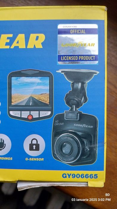 Camera auto HD, Good Year, DVR, GSenzor, HDMI, Senzor de mișcare