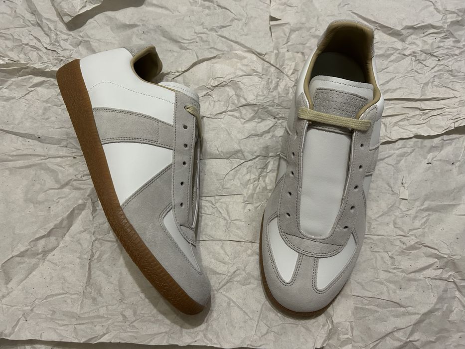 Adidasi Masion Margiela Gats Trainers White