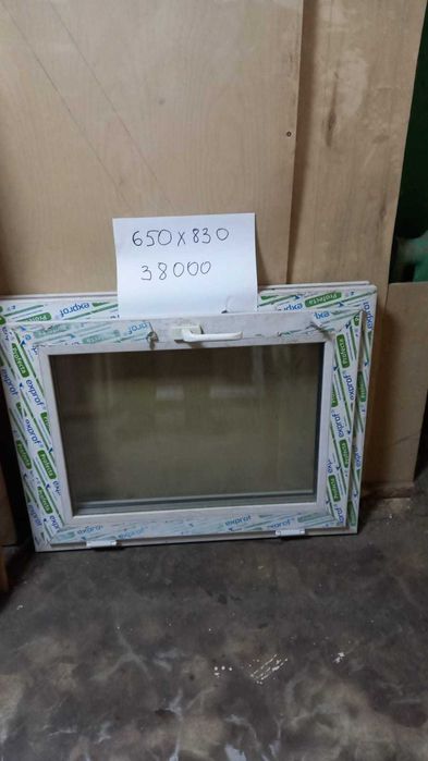 Продам новые и БУ окна, двери.