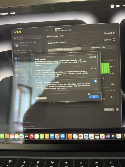 Macbook m2 air garantie 1 luna