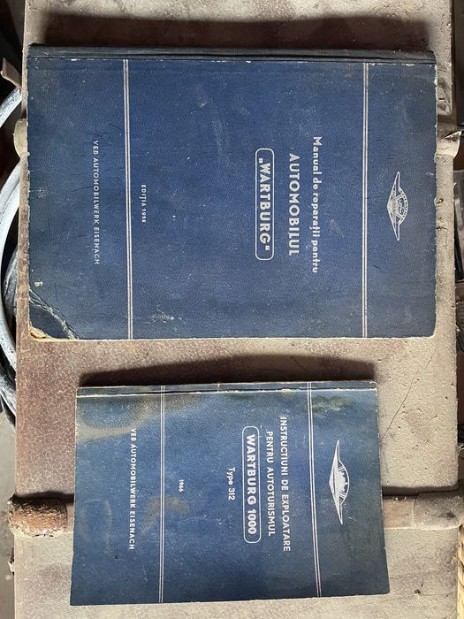 Manuale Wartburg 311/312 reparatii si exploatare