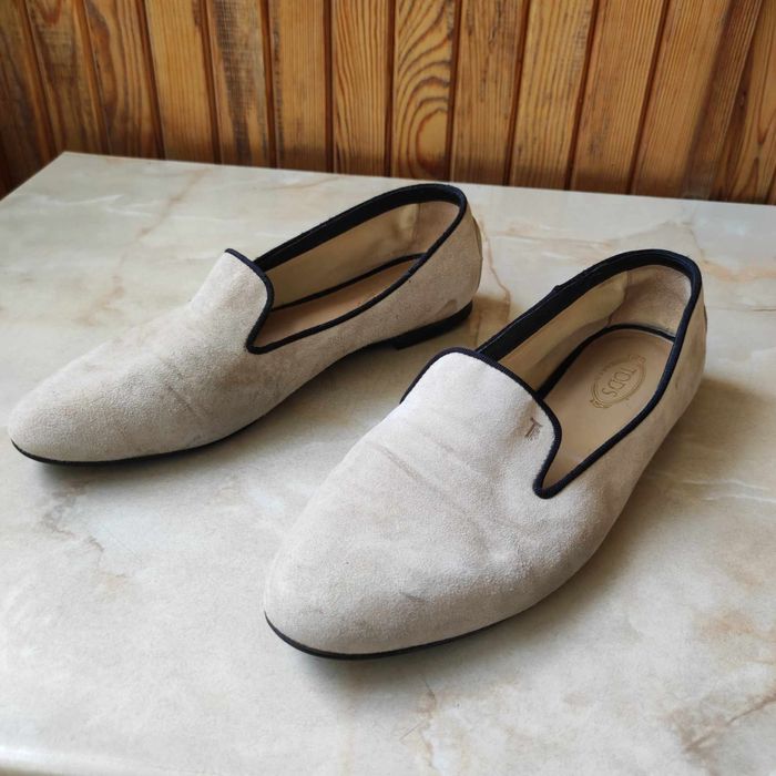 Tods лоуфъри естествена кожа