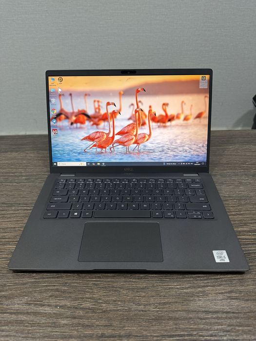 8-ядерный i5 ноутбук Dell Latitude 7410, карбон, для интернета и офиса