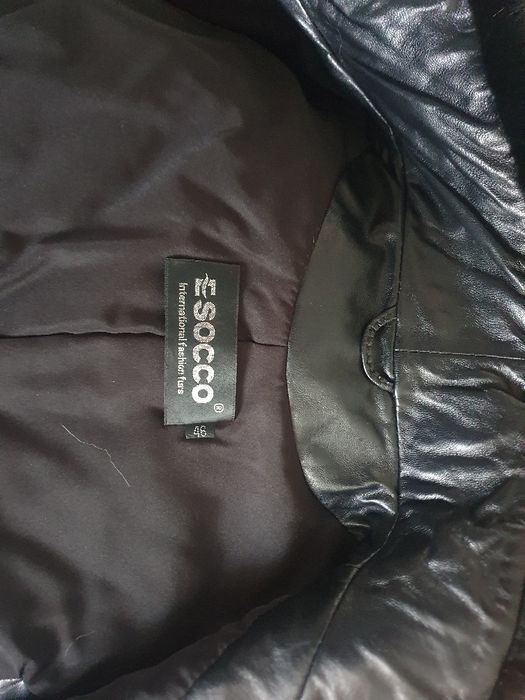 Продам жилет норка+кожа