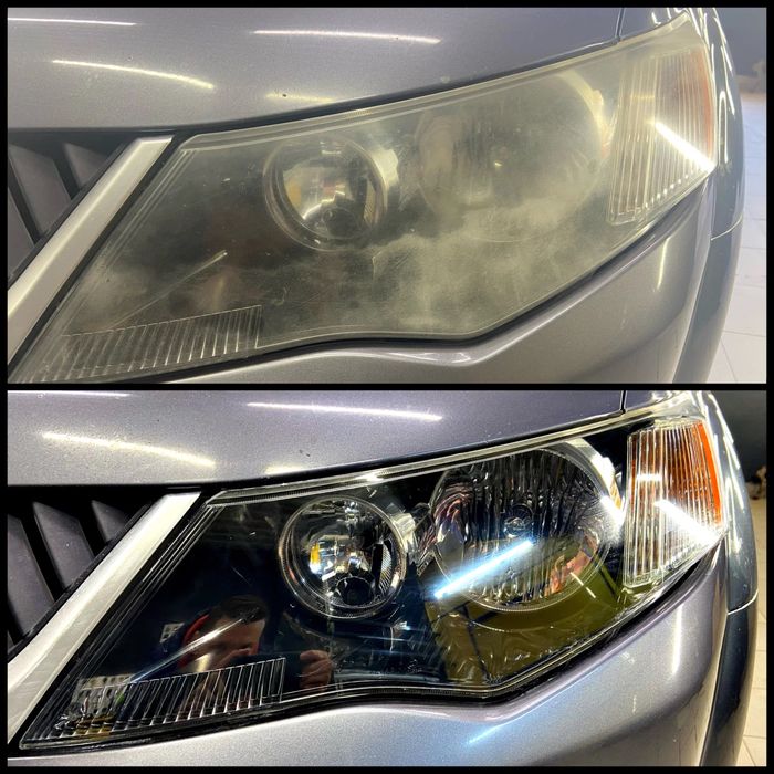 Химическая полировка фар