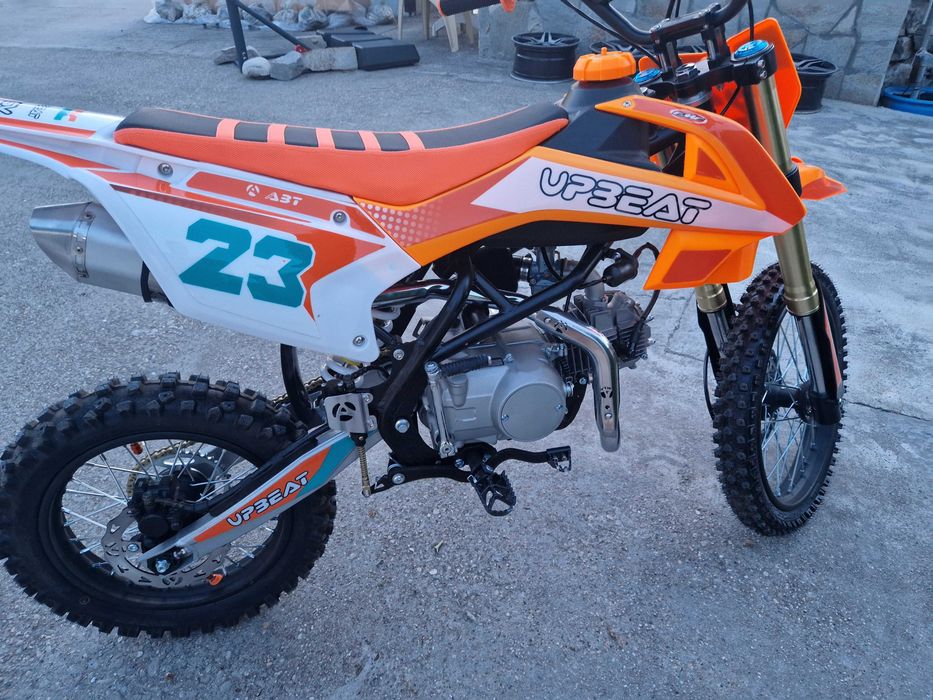 Чисто нов Pit Bike UpBeat 125cc – 2026 г.