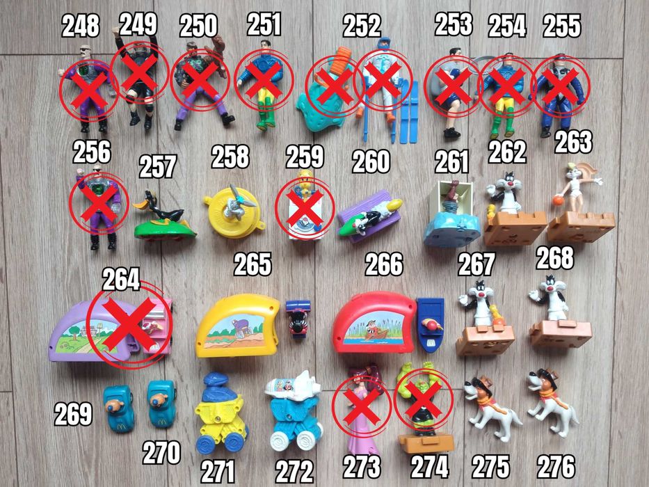 McDonalds Toys Макдоналдс Играчки от 90те 00те Винтидж Колекционерски